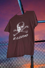 Load image into Gallery viewer, Skull Be A Legend Mens Half Sleeves T-shirt- KidsFashionVilla
