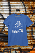 Load image into Gallery viewer, Born To Be An Architect Profession Women Half Sleeves T-shirt- KidsFashionVilla
