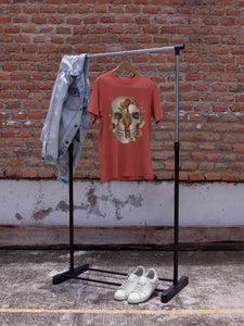 Floral And  Skull Print Women Half Sleeves T-shirt- KidsFashionVilla