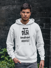 Load image into Gallery viewer, Apna Desi Indian Architect Profession Men Hoodies-KidsFashionVilla
