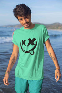 Cartoon Graphic Mens Half Sleeves T-shirt- KidsFashionVilla