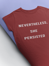 Load image into Gallery viewer, Nevertheless She Persisted Katrina Kaif Celebrity T-shirt- KidsFashionVilla
