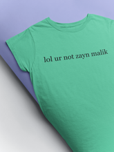 Load image into Gallery viewer, Lol You Are Not Zyan Malik Giga Hadid Celebrity T-shirt- KidsFashionVilla
