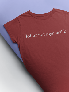 Lol You Are Not Zyan Malik Giga Hadid Celebrity T-shirt- KidsFashionVilla