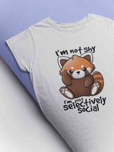 Load image into Gallery viewer, Selectively Social Graphic Typography Mens Half Sleeves T-shirt- KidsFashionVilla
