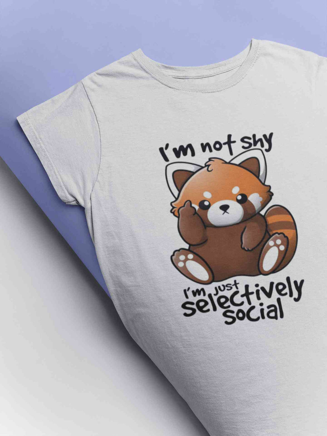 Selectively Social Graphic Typography Mens Half Sleeves T-shirt- KidsFashionVilla
