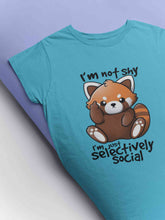 Load image into Gallery viewer, Selectively Social Graphic Typography Mens Half Sleeves T-shirt- KidsFashionVilla
