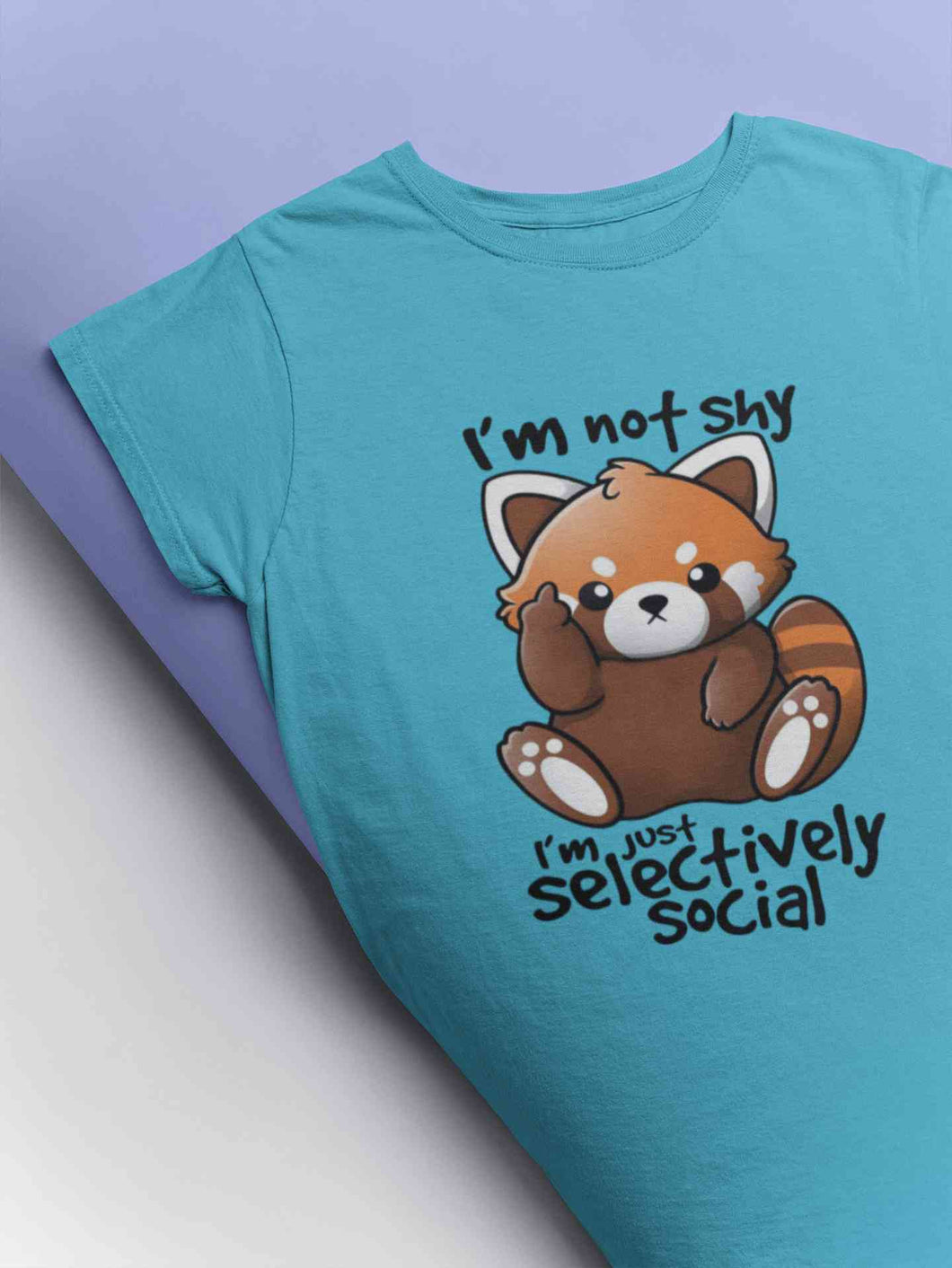Selectively Social Graphic Typography Mens Half Sleeves T-shirt- KidsFashionVilla