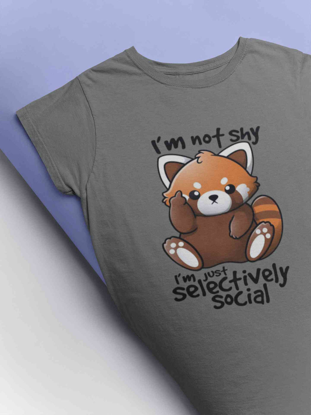 Selectively Social Graphic Typography Mens Half Sleeves T-shirt- KidsFashionVilla