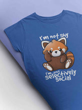Load image into Gallery viewer, Selectively Social Graphic Typography Mens Half Sleeves T-shirt- KidsFashionVilla
