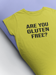 Are You Gluten Free Esha Gupta Celebrity T-shirt- KidsFashionVilla