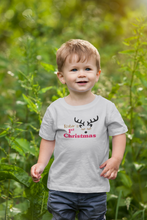 Load image into Gallery viewer, Customized Name First Christmas Half Sleeves T-Shirt for Boy-KidsFashionVilla
