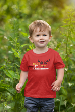 Load image into Gallery viewer, Customized Name First Christmas Half Sleeves T-Shirt for Boy-KidsFashionVilla
