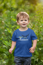 Load image into Gallery viewer, Customized Name First Christmas Half Sleeves T-Shirt for Boy-KidsFashionVilla
