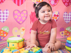 Choti Diwali Rompers for Baby Girl- KidsFashionVilla