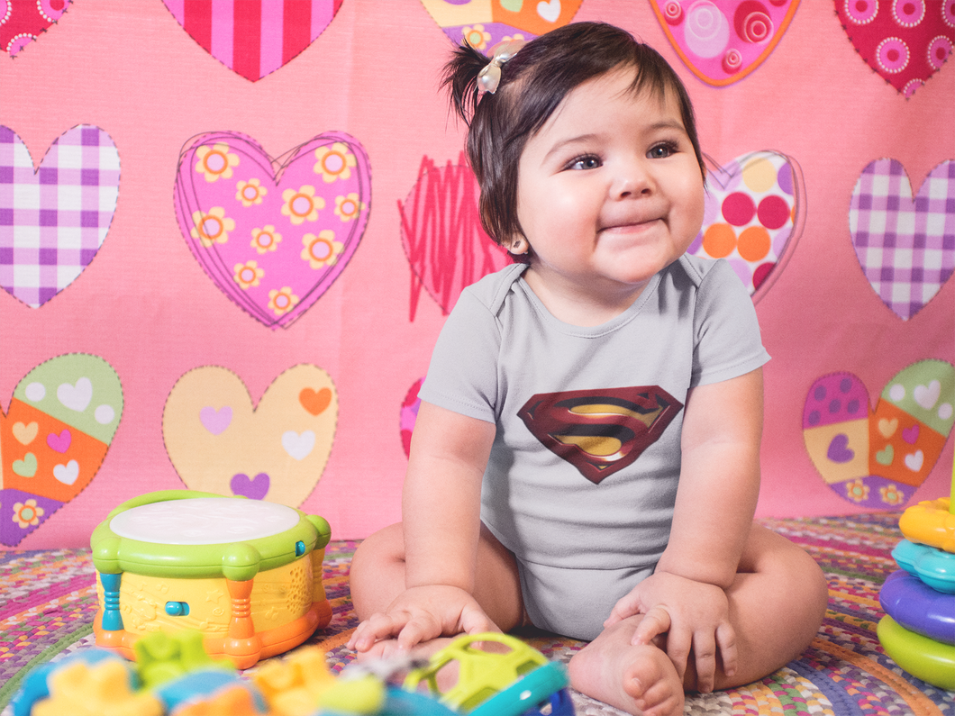 Superhero Cartoon Rompers for Baby Girl- KidsFashionVilla