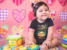 Load image into Gallery viewer, Custom Name Time For Pongal Makar Sankranti Rompers for Baby Girl- KidsFashionVilla
