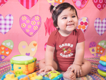 Load image into Gallery viewer, Garbha Rocks Rompers for Baby Girl- KidsFashionVilla
