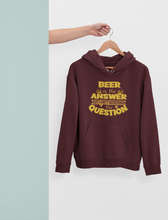 Load image into Gallery viewer, Beer Is The Answer Men Hoodies-KidsFashionVilla
