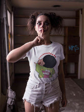 Load image into Gallery viewer, Hahaha Women Half Sleeves T-shirt- KidsFashionVilla
