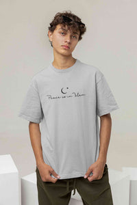 Peace Is In Islam Mens Half Sleeves T-shirt- KidsFashionVilla