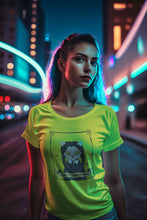 Load image into Gallery viewer, Cat Inspired By Wednesday Women Half Sleeves T-shirt- KidsFashionVilla
