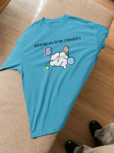 Brain Chemistry Women Half Sleeves T-shirt- KidsFashionVilla