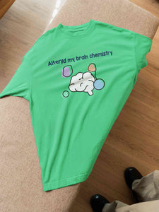 Brain Chemistry Women Half Sleeves T-shirt- KidsFashionVilla