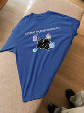 Load image into Gallery viewer, Brain Chemistry Women Half Sleeves T-shirt- KidsFashionVilla
