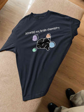 Load image into Gallery viewer, Brain Chemistry Women Half Sleeves T-shirt- KidsFashionVilla
