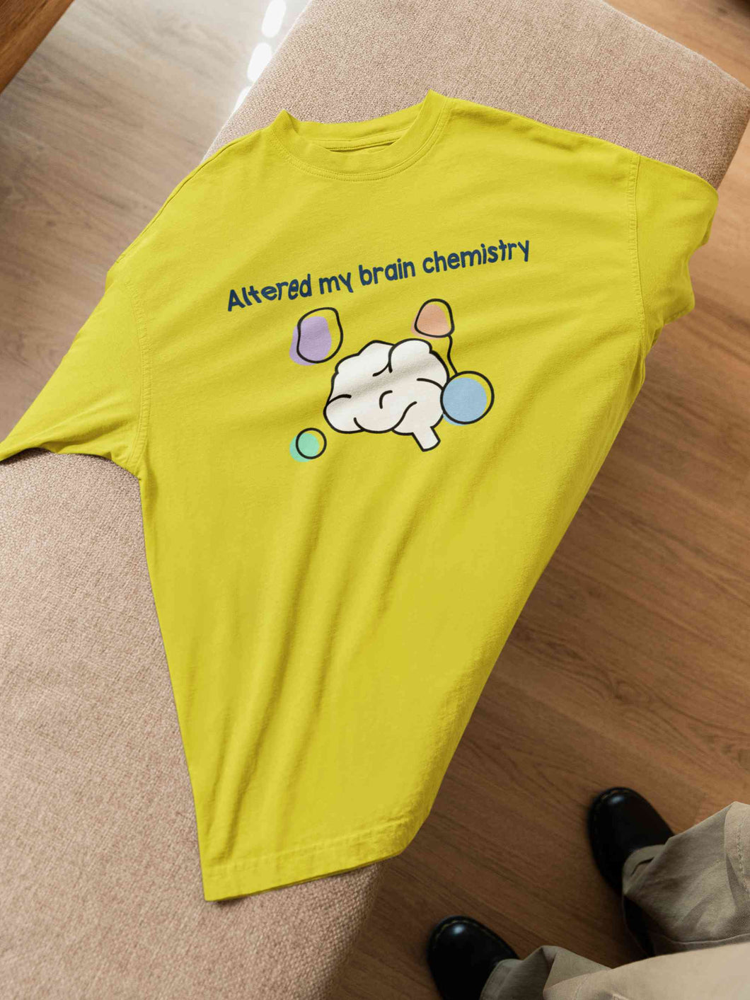 Brain Chemistry Women Half Sleeves T-shirt- KidsFashionVilla
