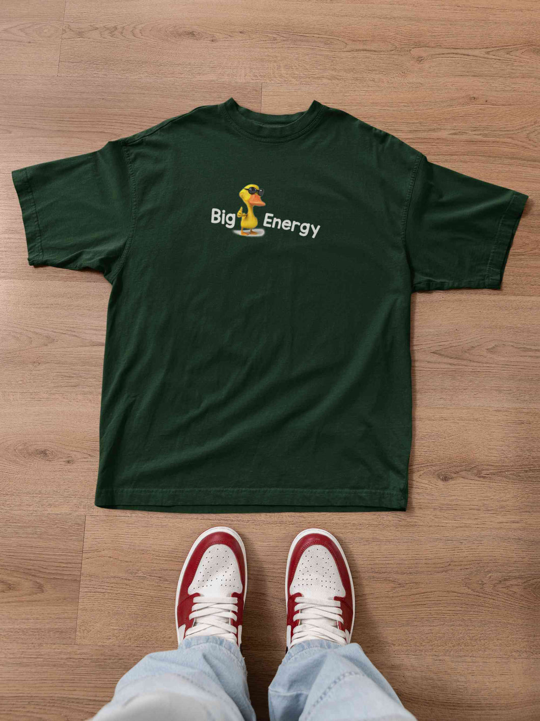Big Duck Energy Women Half Sleeves T-shirt- KidsFashionVilla
