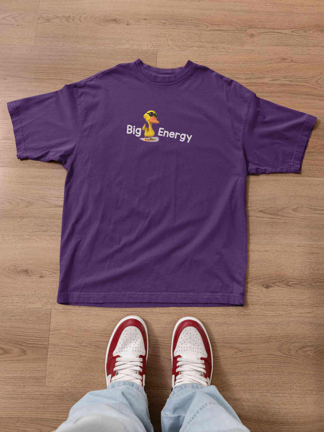 Big Duck Energy Women Half Sleeves T-shirt- KidsFashionVilla