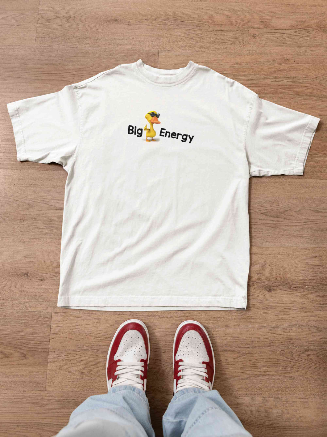Big Duck Energy Women Half Sleeves T-shirt- KidsFashionVilla