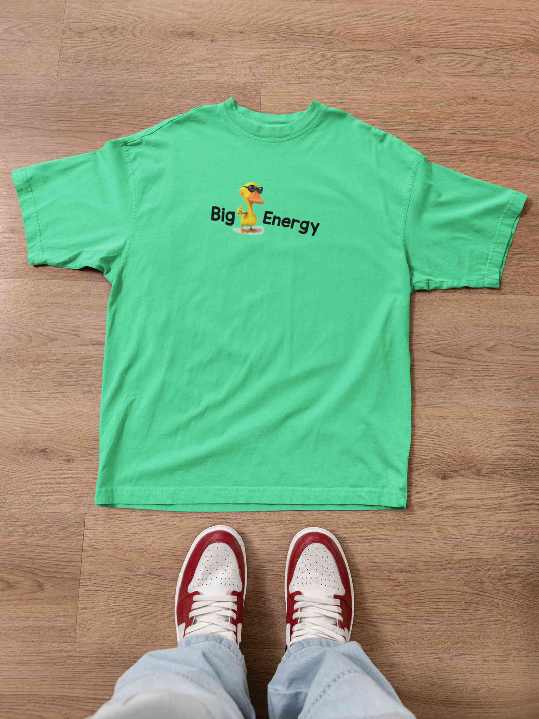 Big Duck Energy Women Half Sleeves T-shirt- KidsFashionVilla