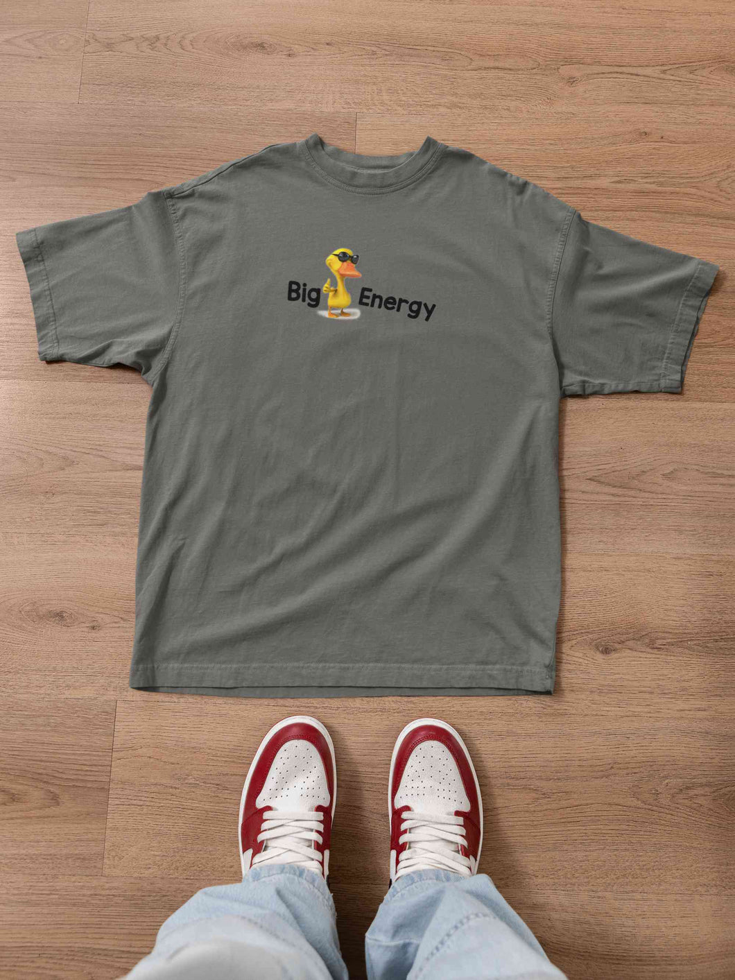 Big Duck Energy Women Half Sleeves T-shirt- KidsFashionVilla