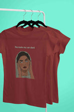 Load image into Gallery viewer, You Make My Sar Dard Women Half Sleeves T-shirt- KidsFashionVilla
