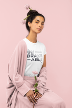 Load image into Gallery viewer, Unbreakable Women Half Sleeves T-shirt- KidsFashionVilla
