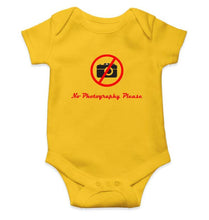 Load image into Gallery viewer, No Photography Please Rompers for Baby Boy- FunkyTradition FunkyTradition
