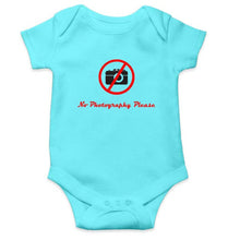 Load image into Gallery viewer, No Photography Please Rompers for Baby Boy- FunkyTradition FunkyTradition
