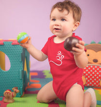 Load image into Gallery viewer, Om Rompers for Baby Boy- FunkyTradition FunkyTradition
