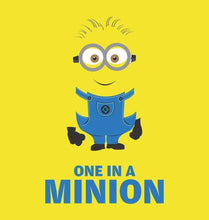 Load image into Gallery viewer, One in a Minion Hoodie Full sleeves-Funky Hoodies Hoodies FunkyTradition
