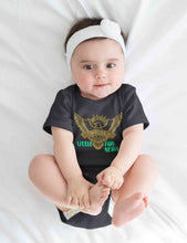 Load image into Gallery viewer, Custom Name IPL SRH Sunrisers Little Fan Rompers for Baby Girl- KidsFashionVilla

