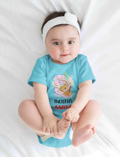 Load image into Gallery viewer, Custom Name 5 Month Birthday Teddy Design Rompers for Baby Girl- KidsFashionVilla
