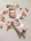 Customized Name Ho! Ho! Ho! Christmas Rompers for Baby Boy- KidsFashionVilla