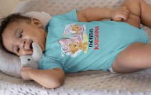 Load image into Gallery viewer, Custom Name 10 Month Birthday Teddy Design Rompers for Baby Boy- KidsFashionVilla
