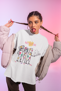 Friends Selfie Holi Women Half Sleeves T-shirt- KidsFashionVilla