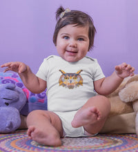Load image into Gallery viewer, Owl Abstract Rompers for Baby Girl- FunkyTradition FunkyTradition
