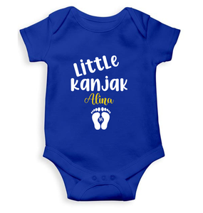 Customize Name Little Kanjak Rompers for Baby Girl- KidsFashionVilla