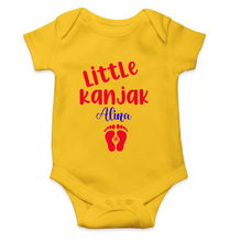 Load image into Gallery viewer, Customize Name Little Kanjak Rompers for Baby Girl- KidsFashionVilla
